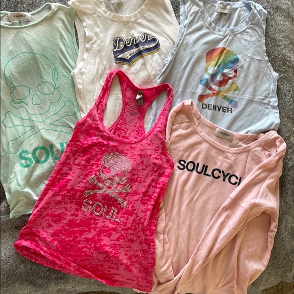 SoulCycle tops